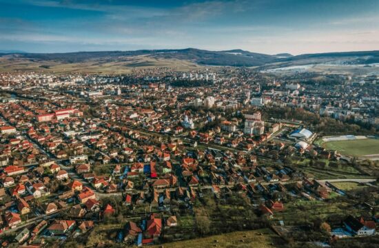 Székelyudvarhely látképe
