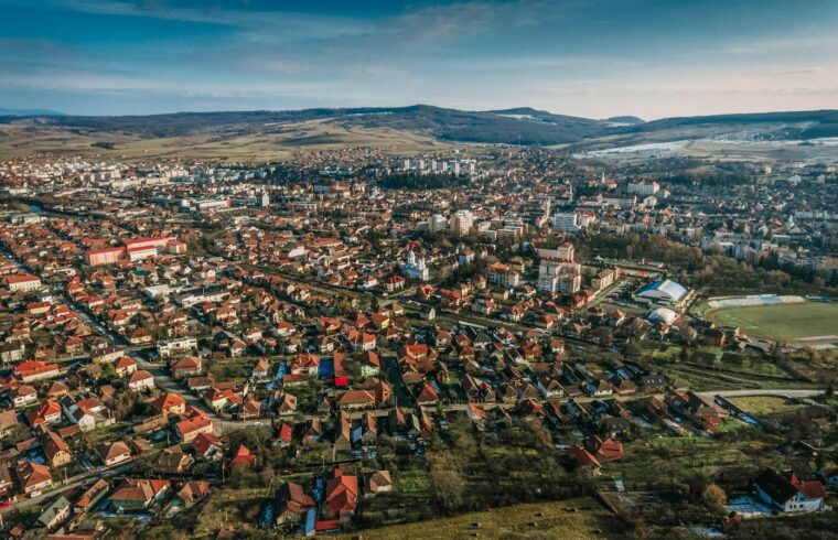 Székelyudvarhely látképe
